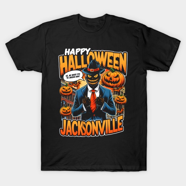 Jacksonville Halloween T-Shirt by Americansports